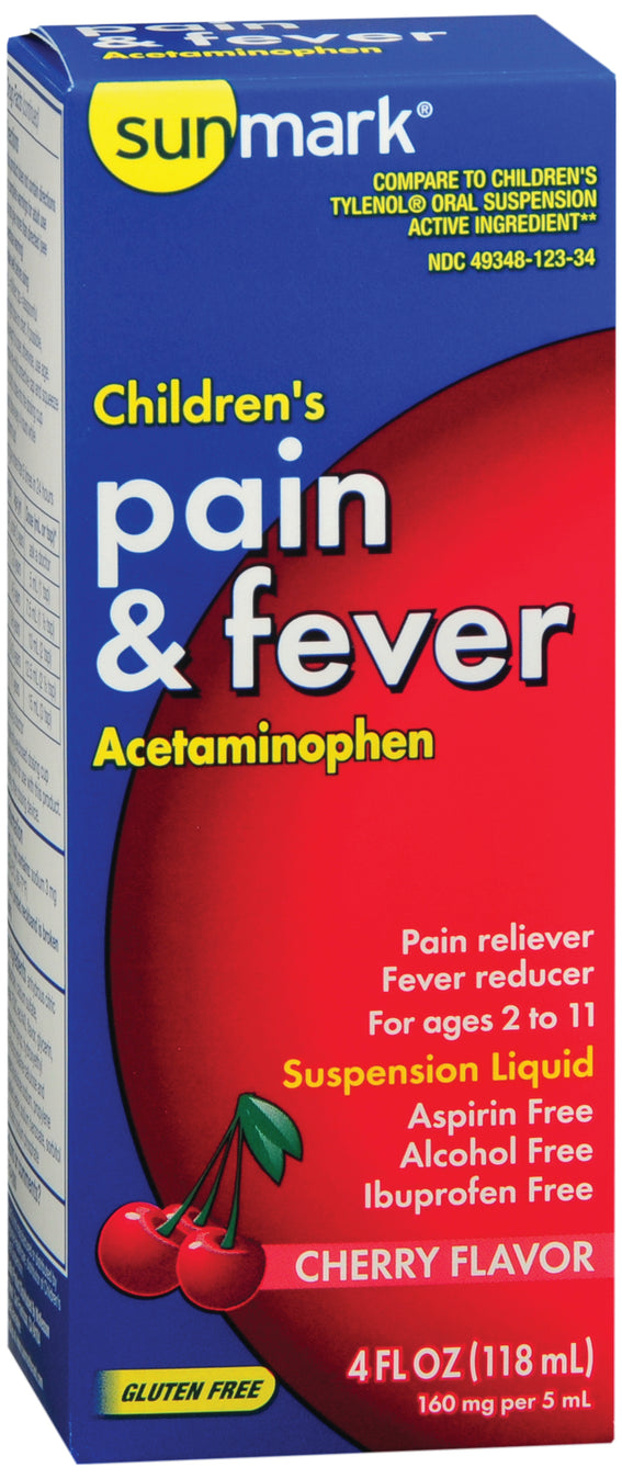 sunmark® Acetaminophen Children's Pain Relief, 4 fl. oz.