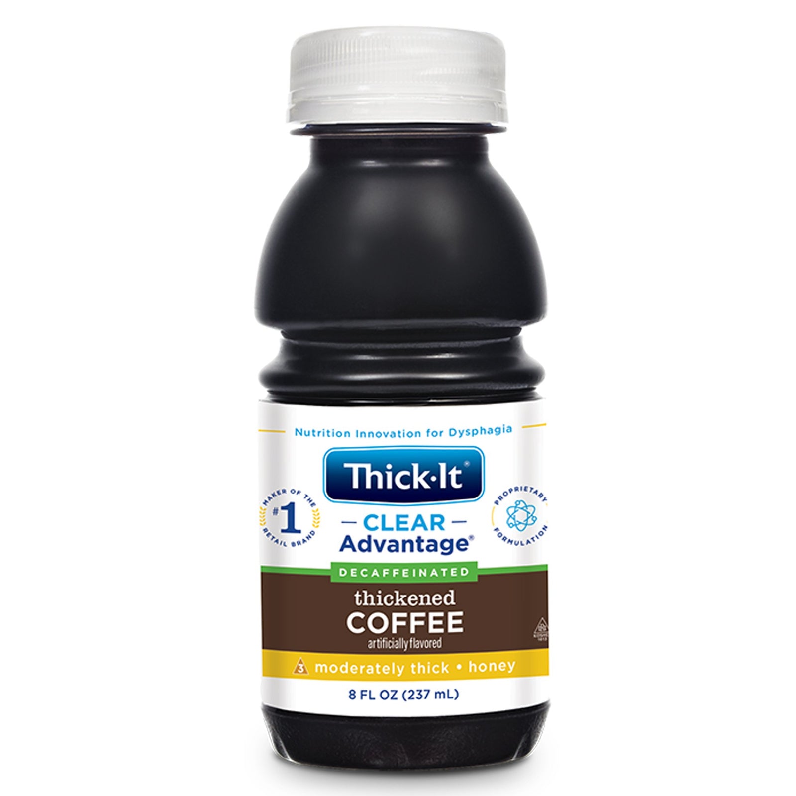 Thick-It® Clear Advantage® Honey Consistency Coffee Thickened Decaffeinated Beverage, 8 oz.