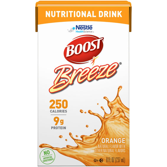 Nestle Boost Breeze, Oral Supplement, Clear-liquid Drink