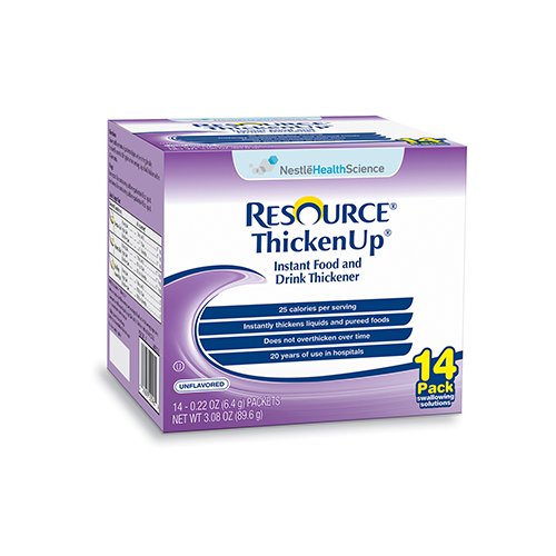 Resource ThickenUp Food and Beverage Thickener, Unflavored, 25-lb Container