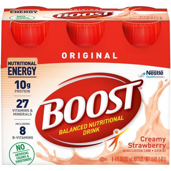 Nestle Healthcare Boost Original Creamy Strawberry Flavor Nutritional Drink
