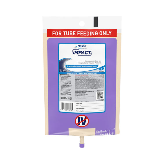 Impact® Ready to Hang Tube Feeding Formula, 33.8 oz. Bag