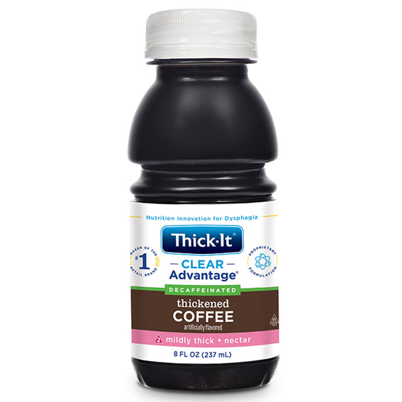 Thick-It® Clear Advantage® Nectar Consistency Coffee Thickened Decaffeinated Beverage, 8 oz.