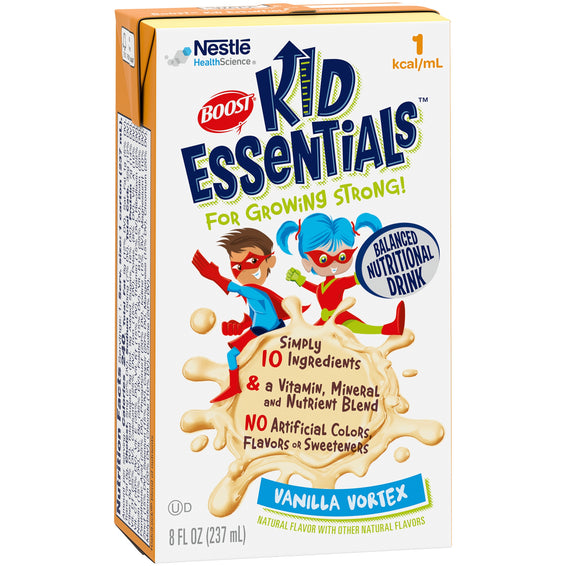 Boost® Kid Essentials™ 1.0 Vanilla Pediatric Oral Supplement / Tube Feeding Formula, 8 oz. Tetra Brik®