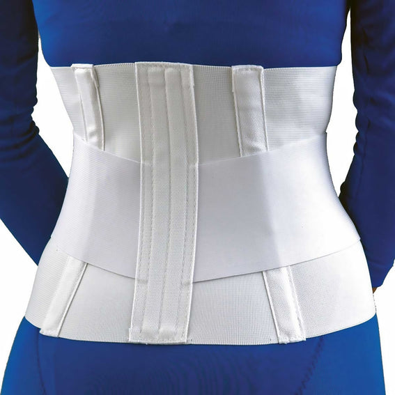 FLA Orthopedics® Lumbar Sacral Support with Overlapping Abdominal Belt, One Size Fits Most