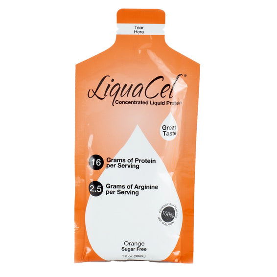 LiquaCel™ Orange Oral Protein Supplement, 1 oz. Individual Packet