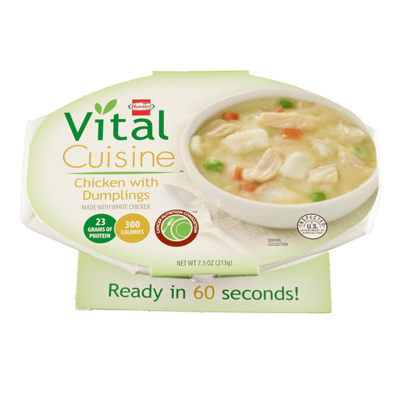 Vital Cuisine™ Chicken and Dumplings Oral Supplement, 7½ oz. Bowl