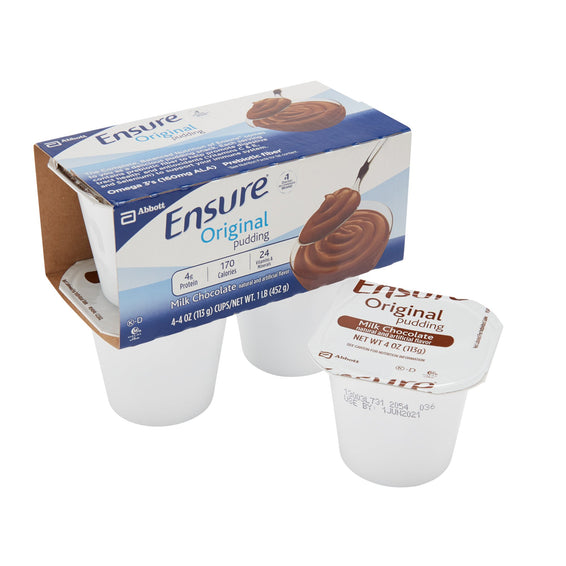 Ensure® Pudding Creamy Milk Chocolate Oral Supplement, 4 oz. Cup