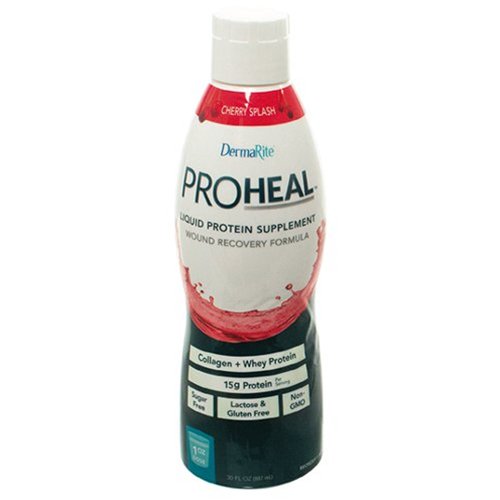 ProHeal™ Cherry Splash Oral Protein Supplement / Tube Feeding Formula, 1 oz. Bottle
