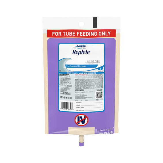 Replete® Ready to Hang Tube Feeding Formula, 33.8 oz. Bag